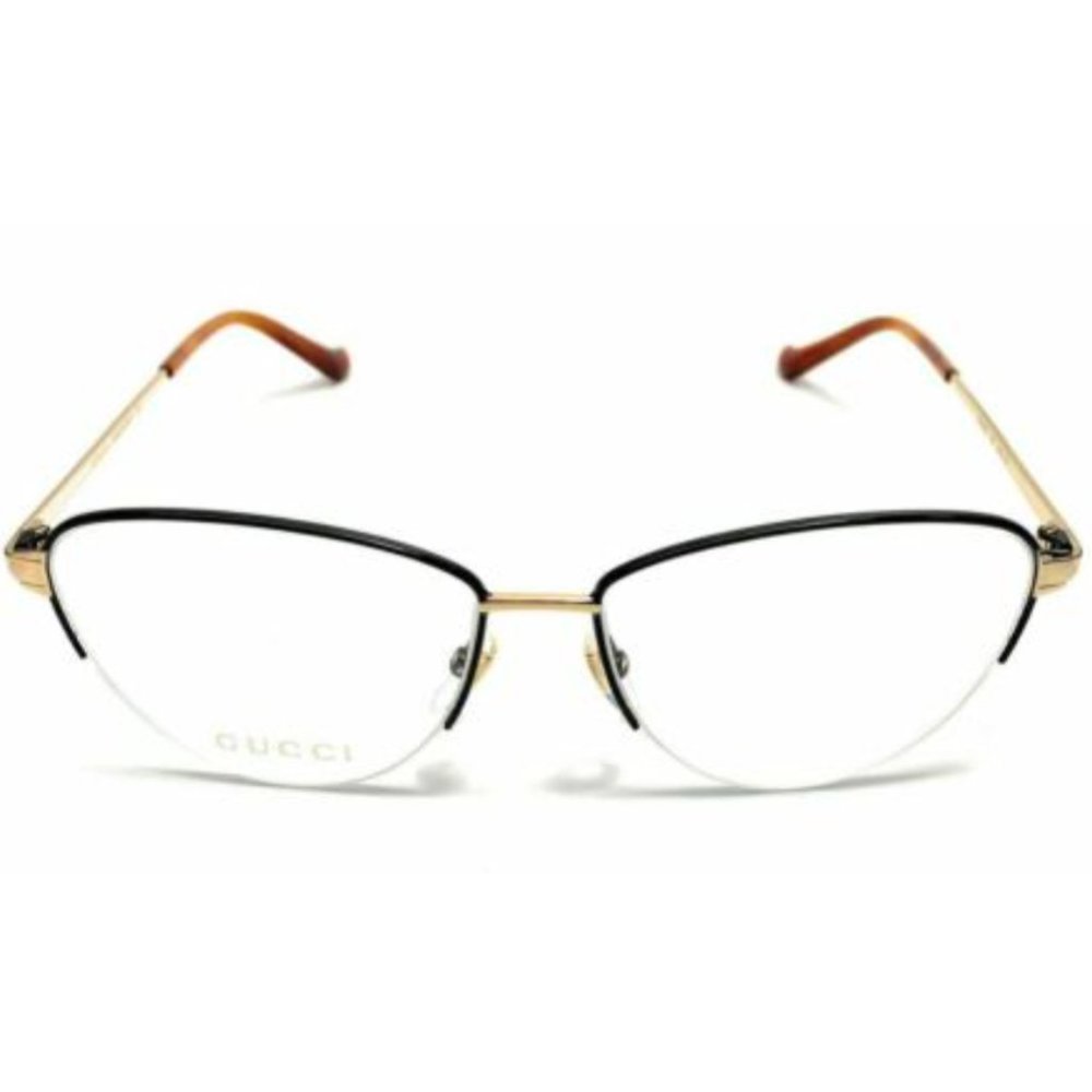 Gucci Women's Black and Gold Eyeglasses! - Picture 2 of 4